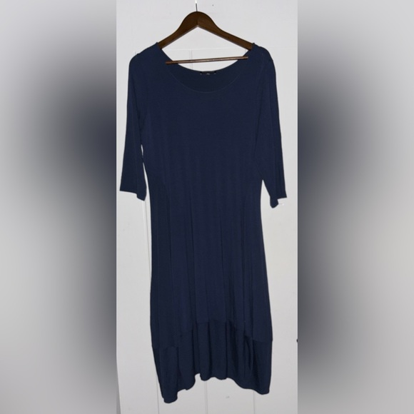 Eileen Fisher Dresses & Skirts - Eileen Fisher Rayon Dress Women L Mature Career Office Work Closet Essential